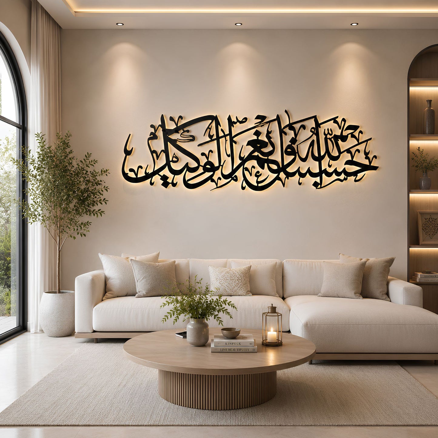 Hasbunallahu Wa Nay Mal Wakeel Wall Art
