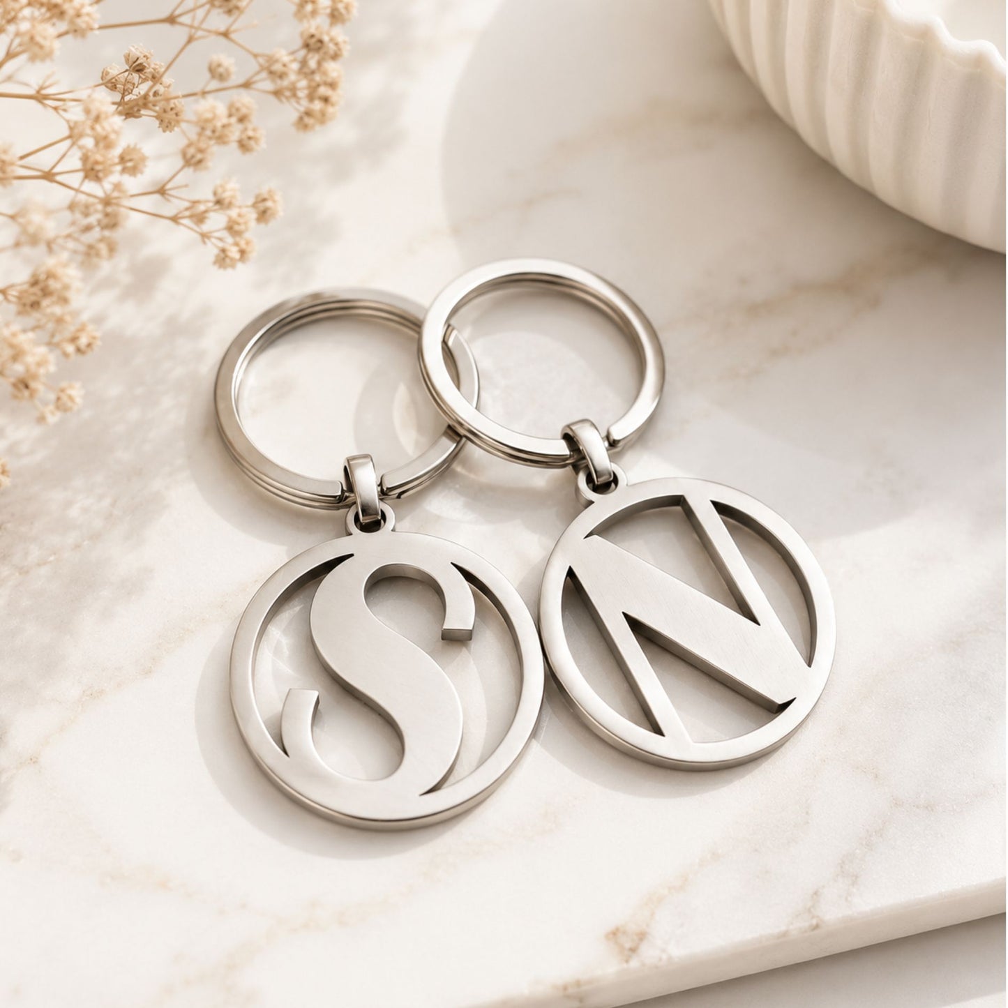 Customized Stainless Steel Keychain