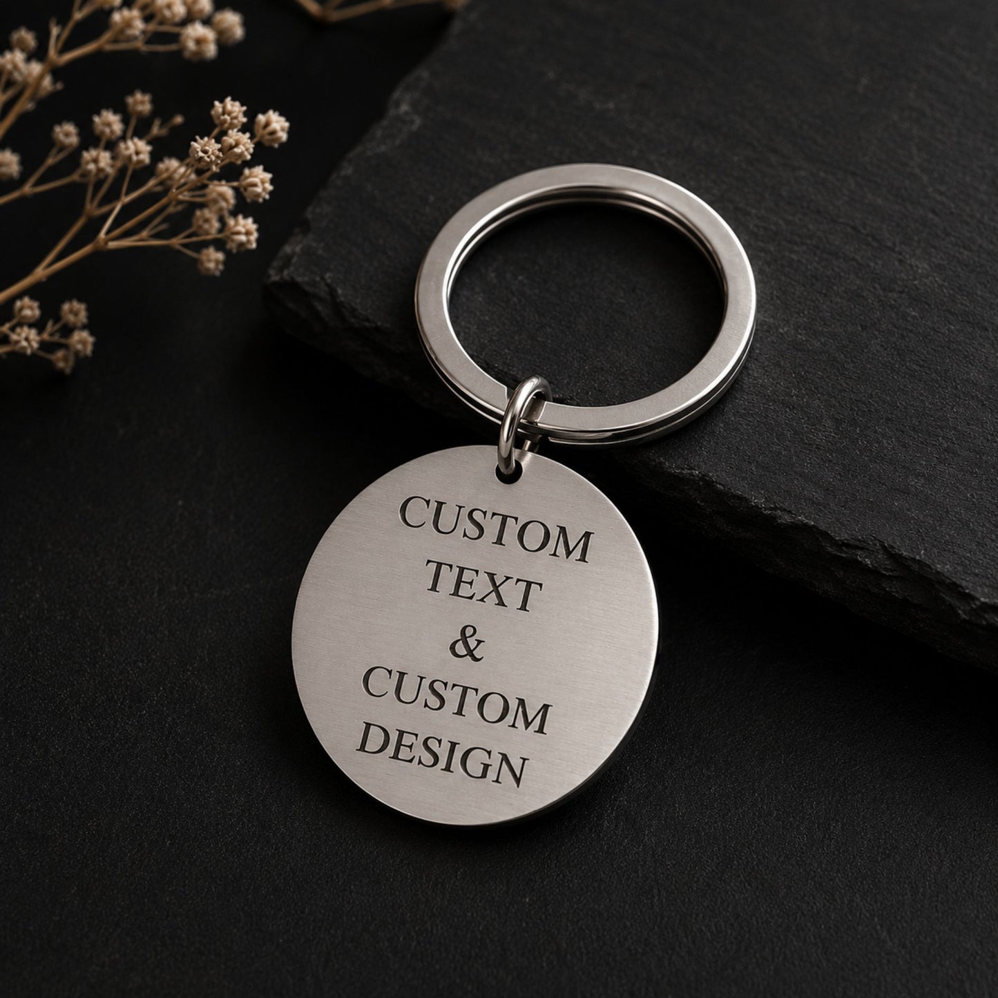 Customized Stainless Steel Keychain