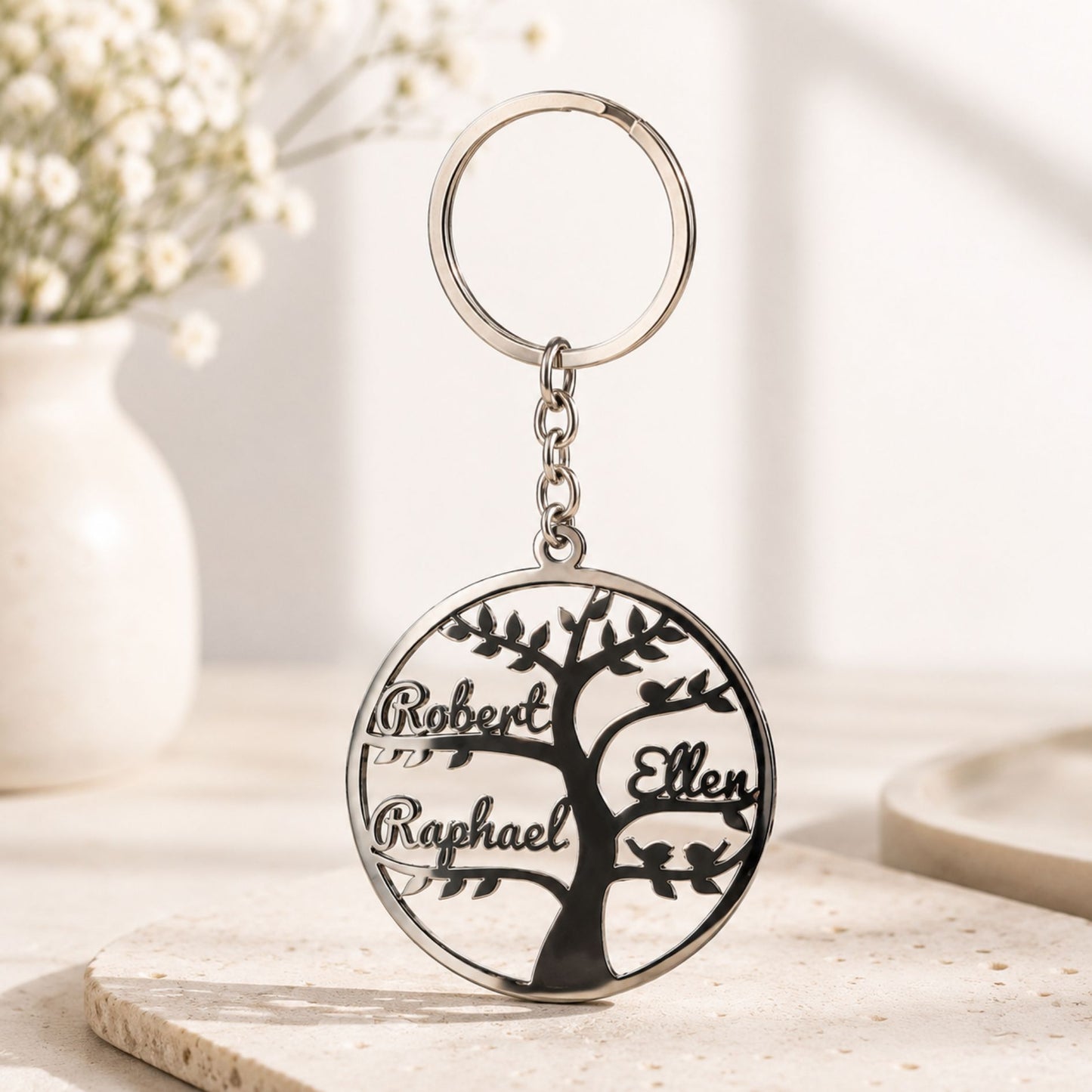 Customized Stainless Steel Keychain