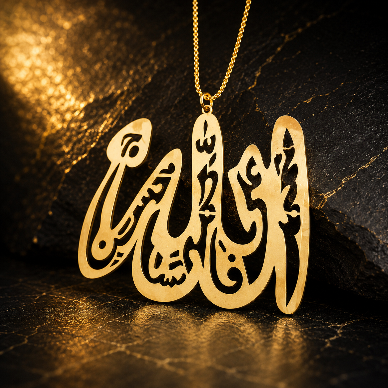 Allah Name Panjtan Pak Car Hanging Ornament